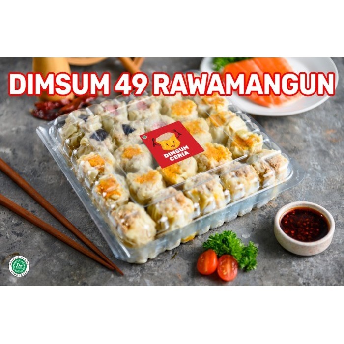 

DIMSUM CERIA 100pcs/ HALAL/ FROZEN FOOD