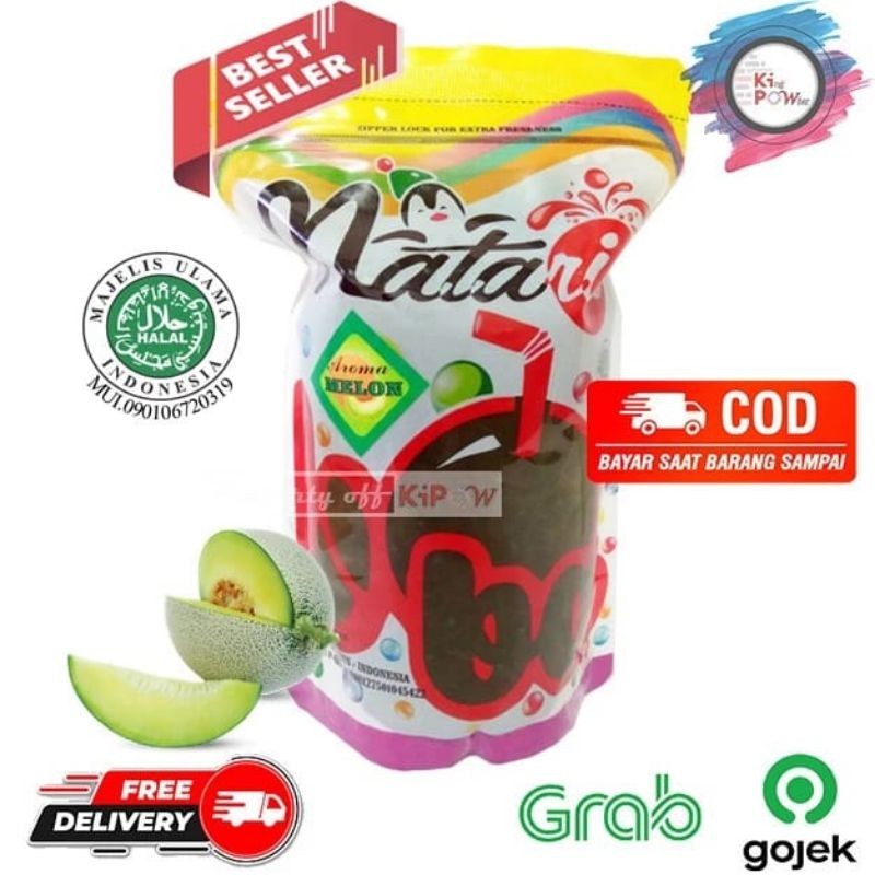 

popping boba melon 500gr - boba melon pecah - kipaw bogor