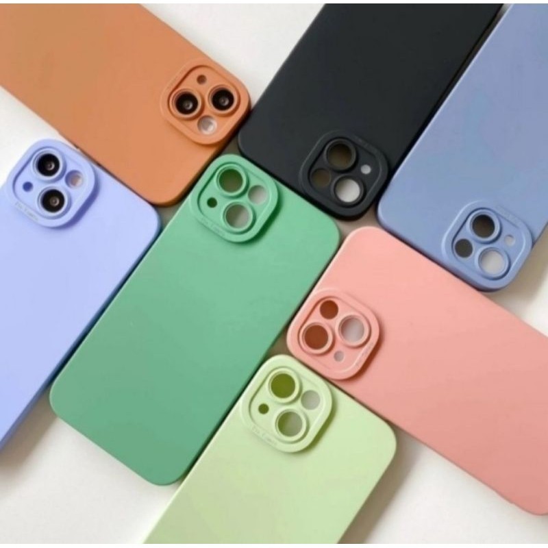 Case Macaron Realme C12 Silikon Casing Selicon pelindung Camera