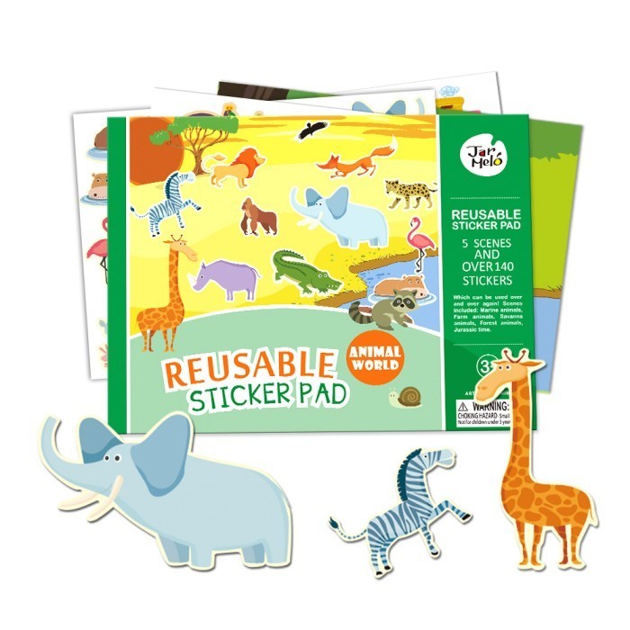 

Joan Miro reusable Sticker Pad - buku sticker Pasang ulang
