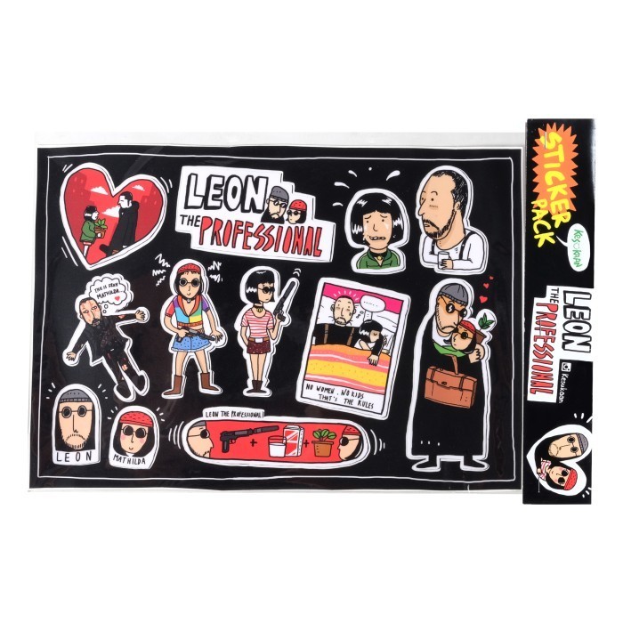 

STICKER PACK LEON THE PROFESSIONAL