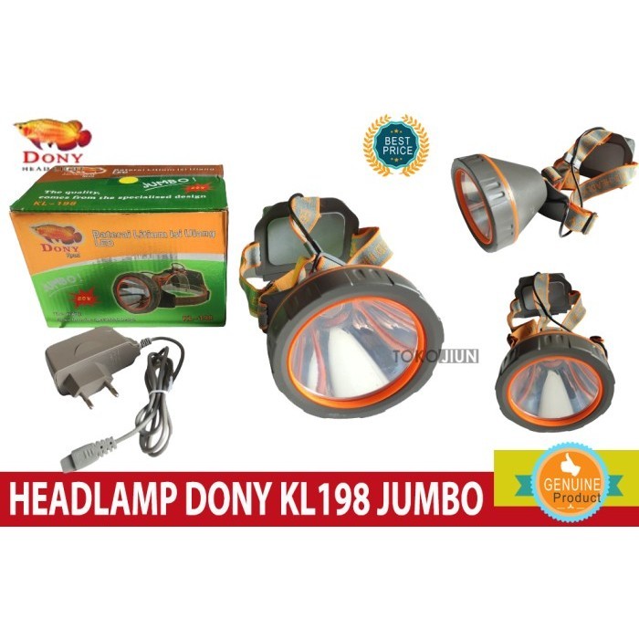 SENTER KEPALA DONY T6 20WATT KL198 SINAR KUNING