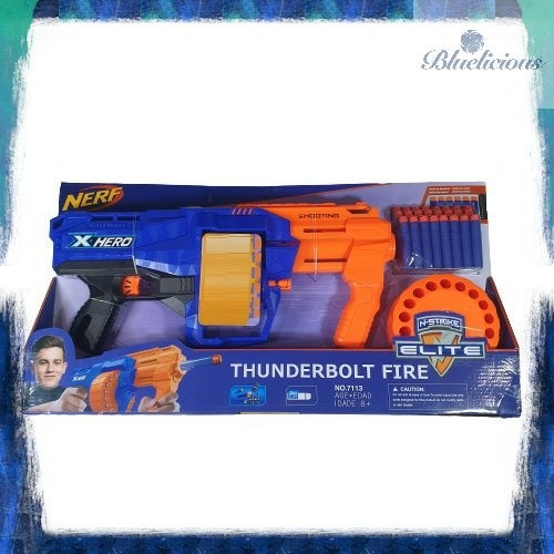 Nerf Thunderbolt Fire - X-hero - Gatling gun
