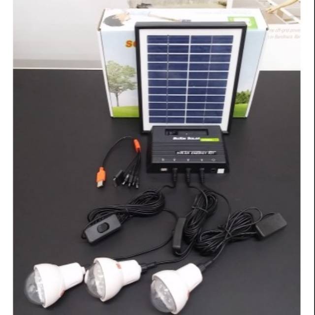 Terbaru Paket Solar Cell 3 Lampu Promo Terlaris