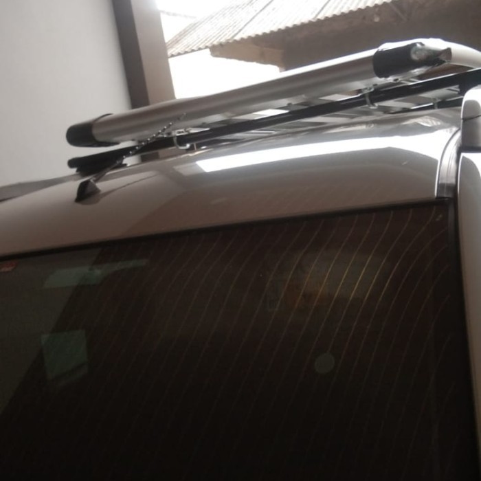 Roof Rack Bagasi Atas Mobil Suzuki Xl 7 + Cross Bar Merek Sun Rack Terlariss 