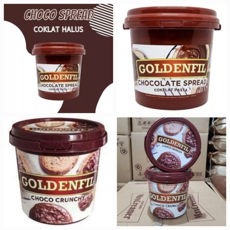 

Goldenfil Selai Coklat 1000Gr / 1Kg.. Expired Mei 2025