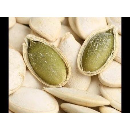 

Kuaci Kwaci Biji Labu (Pumpkin Seeds) Crisp 1 Kg - Kuaci Putih halal ZS01