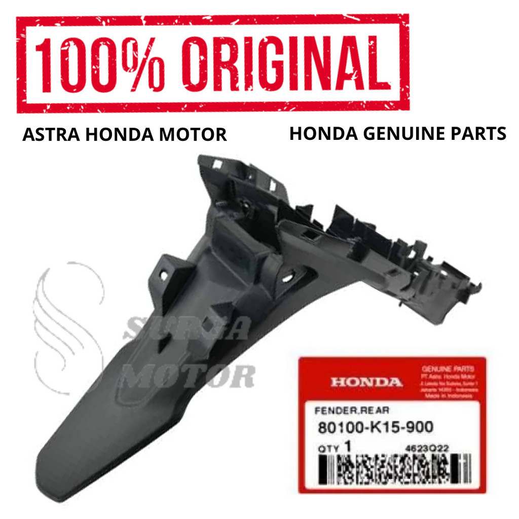 Fender Spakbor Slebor  Belakang CB150R old Original Honda AHM 8010A-K15-900 80100-K15-900 Cover Sele