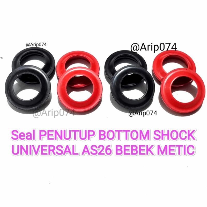 SEAL DEBU PENUTUP BOTTOM SHOCK DEPAN AS 26 METIC BEBEK SHOCK DEPAN BEAT VARIO SCOOPY SUPRA GRAND SON