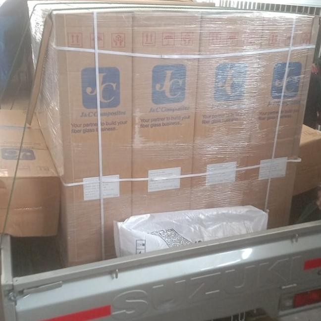 

Baru!! Mat Jusi 450 Serat Faiber Tebal 1Rol 100Mtr