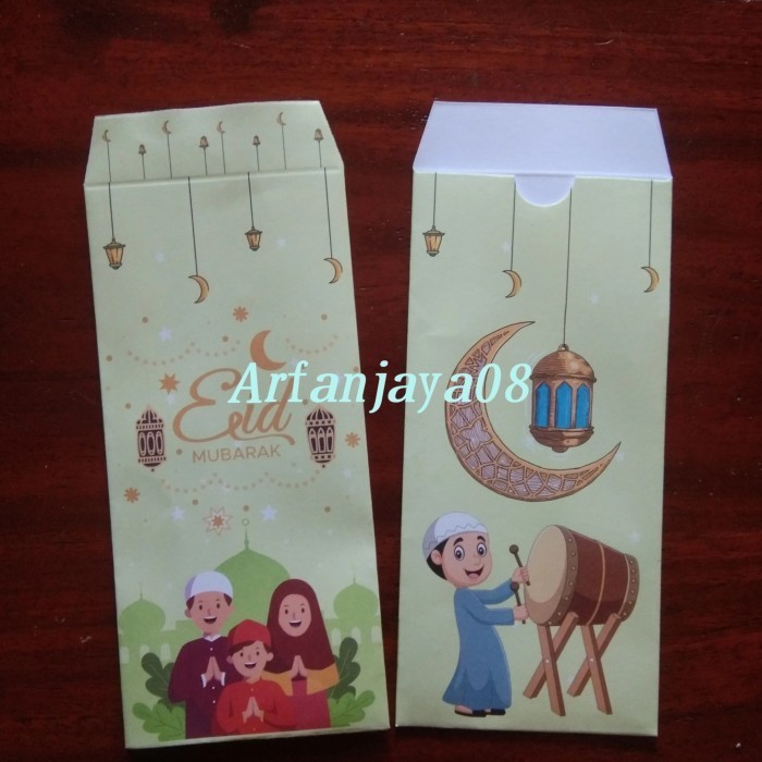 

Limited Paket 12pcs Amplop Angpau Lebaran idul fitri unik lucu murah viral - Hijau Muda Baru!