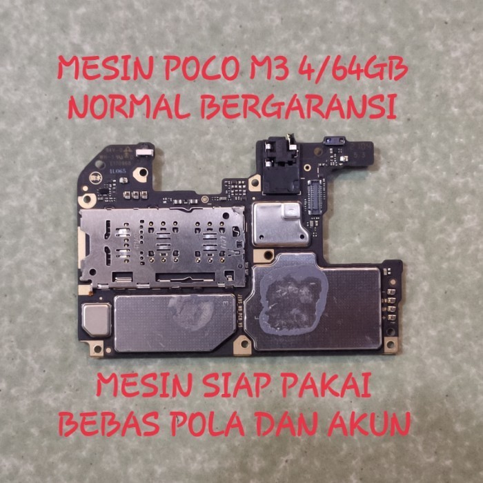 mesin poco m3 4/64gb normal mesin poco m3 normal mesin poco m3