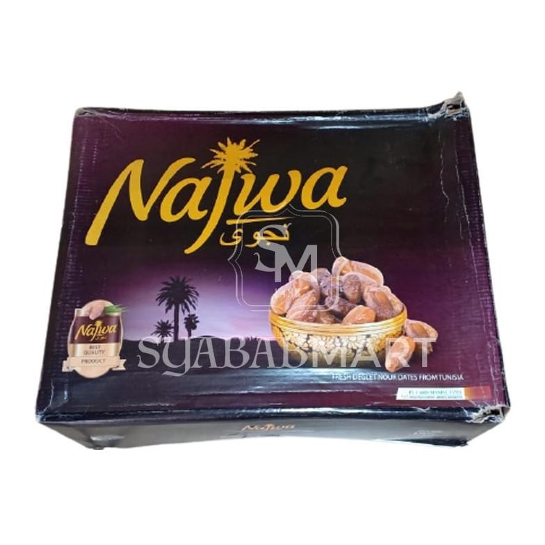 

POJ Kurma Najwa 1 Kg ( Repacking ) / Kurma Tangkai Tunisia Madu 1 Kg / Kurma Deglet Nour / Kurma Madu TERLARIS