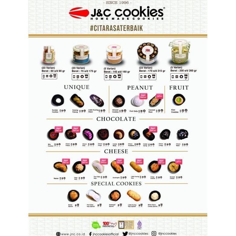 

{cookies} JNC cookies REGULER TERLARIS