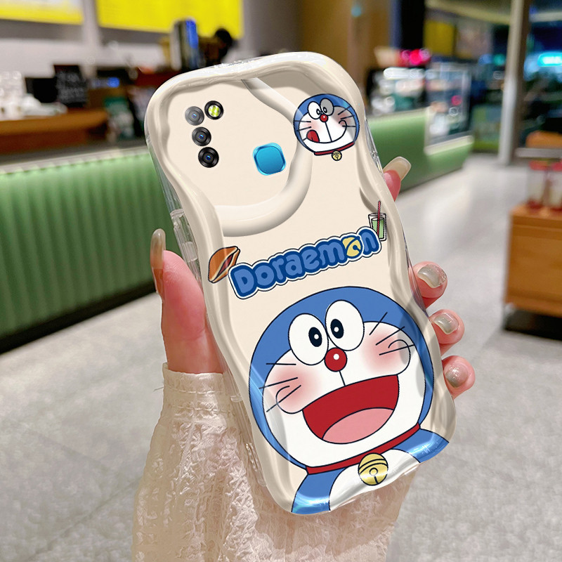 Casing Hp Infinix Smart 5 Case sarung HP pola Doraemon Casing ponsel baru pelindung silikon Kesing s