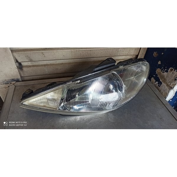 Headlamp Lampu Depan Peugeot 206 Kiri Original