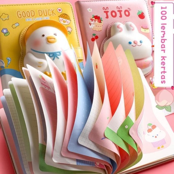 

NEW TERBARU PROMO NOTEBOOK 3D SQUISHY BUKU DIARY CUTE SQUISHY DISKON PACKING BAGUS