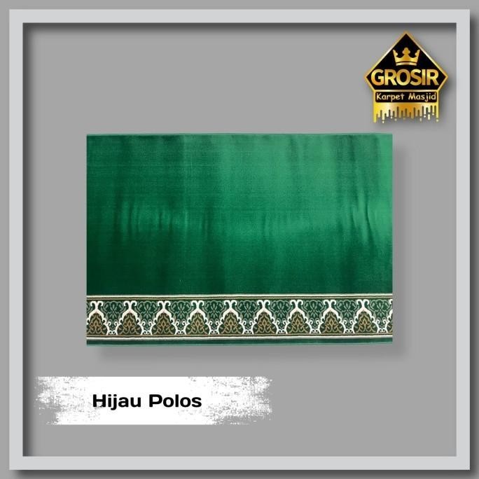 NEW TERBARU KARPET MASJID IRANSAHR TEBAL 12MM METERAN / KARPET SAJADAH / MUSHOLA PACKING BAGUS