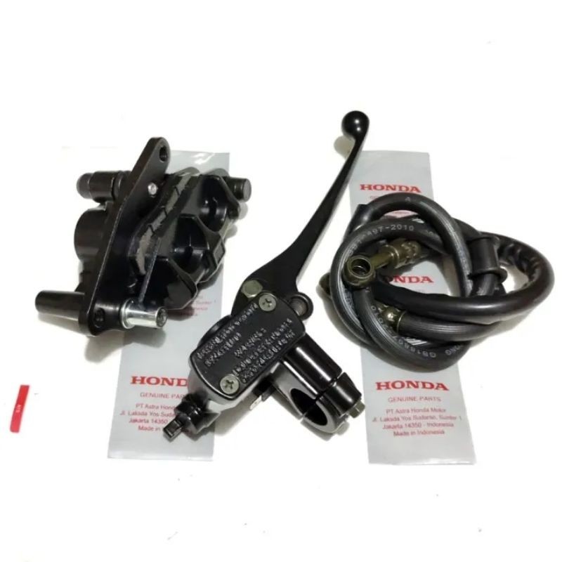 selang rem+master rem+kaliper depan Honda Vario 110 karbu,vario 110 lama