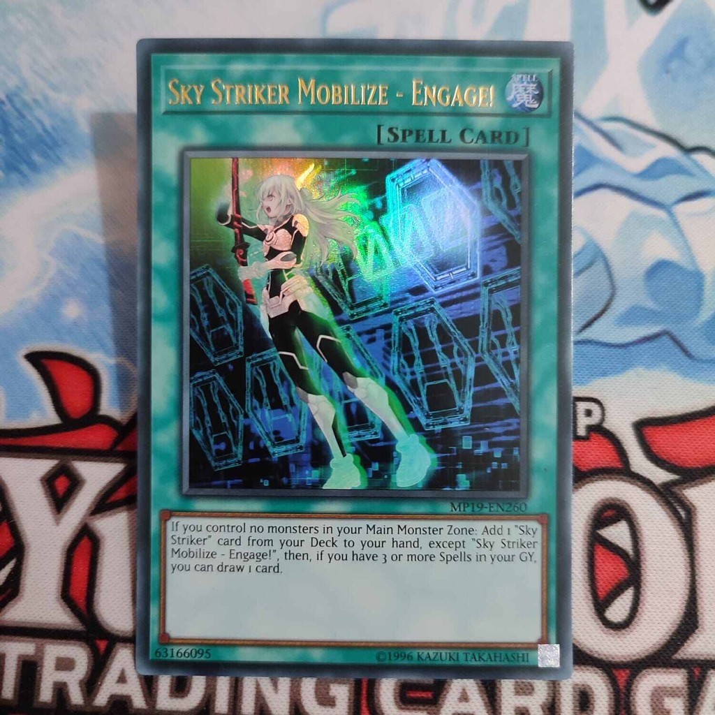 yugioh sky striker mobilize engage MP19 ultra rare  original