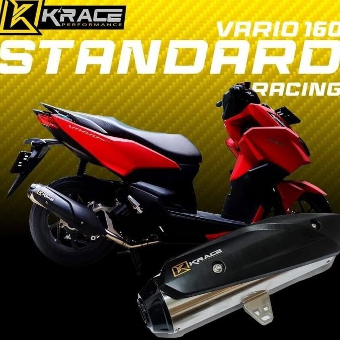 Knalpot Krace Vario 160 / Knalpot Vario 160 Krace Standar Racing