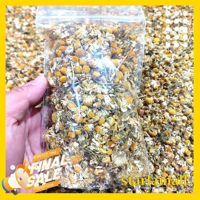 

TEH BUNGA CHAMOMILE KERING 25GR / 50GR - CHAMOMILE FLOWER TEA PRODUK TERBAIK