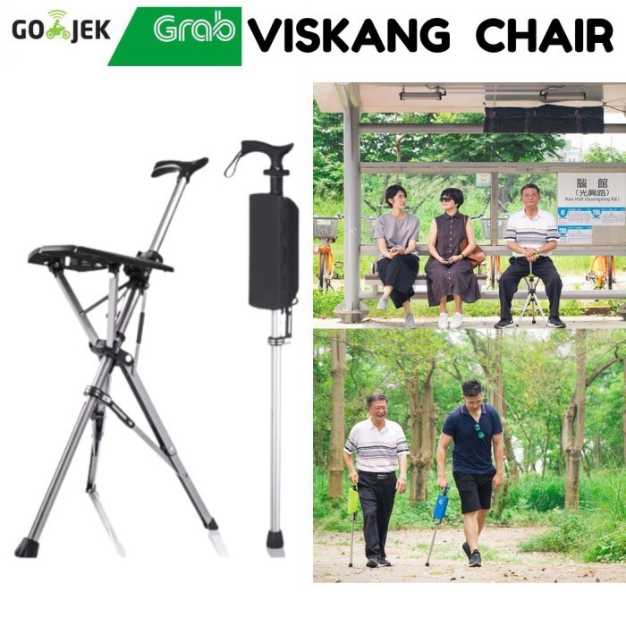 KURSI TONGKAT MULTIFUNGSI KURSI TONGKAT LANSIA EXCLUSIVE