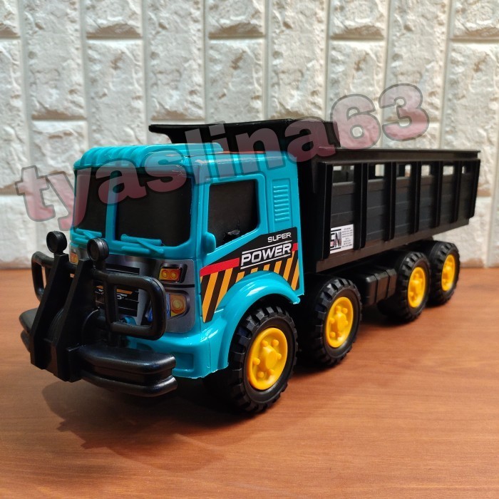 MAINAN TRUK PASIR - DUMP TRUCK - TRUK TANAH JUMBO