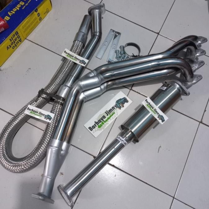 Knalpot Header 421 Costum Set Jimny Katana Kenalpot Racing Flexibel