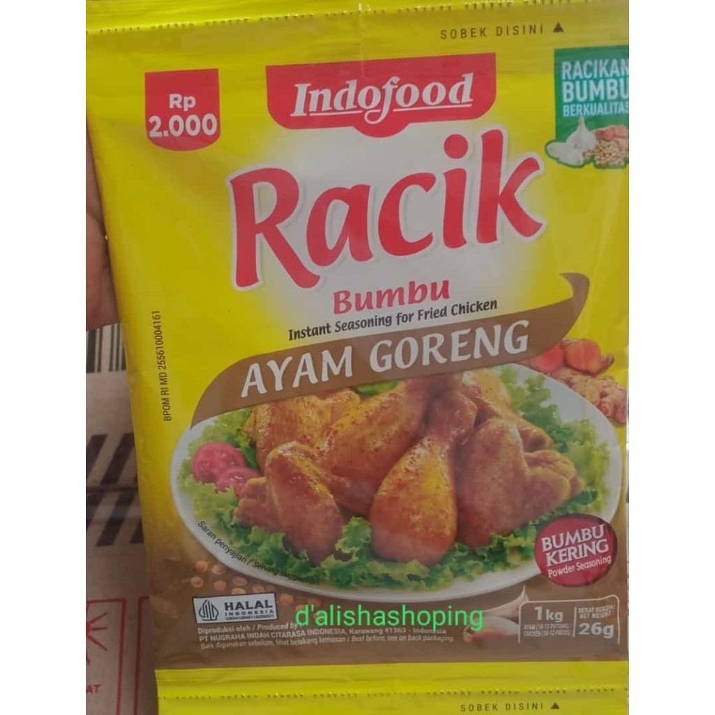 

bumbu racik ayam goreng indofood