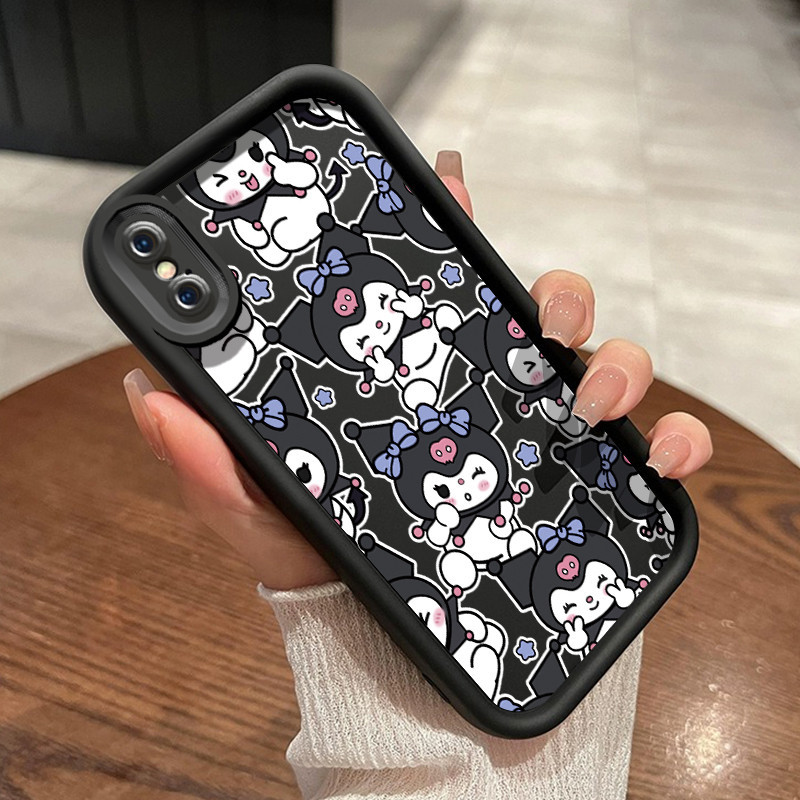 Casing Hp iPhone X Xs Xr Case perlindungan lensa kamera Kesing HP genggam silikon Casing desain baru