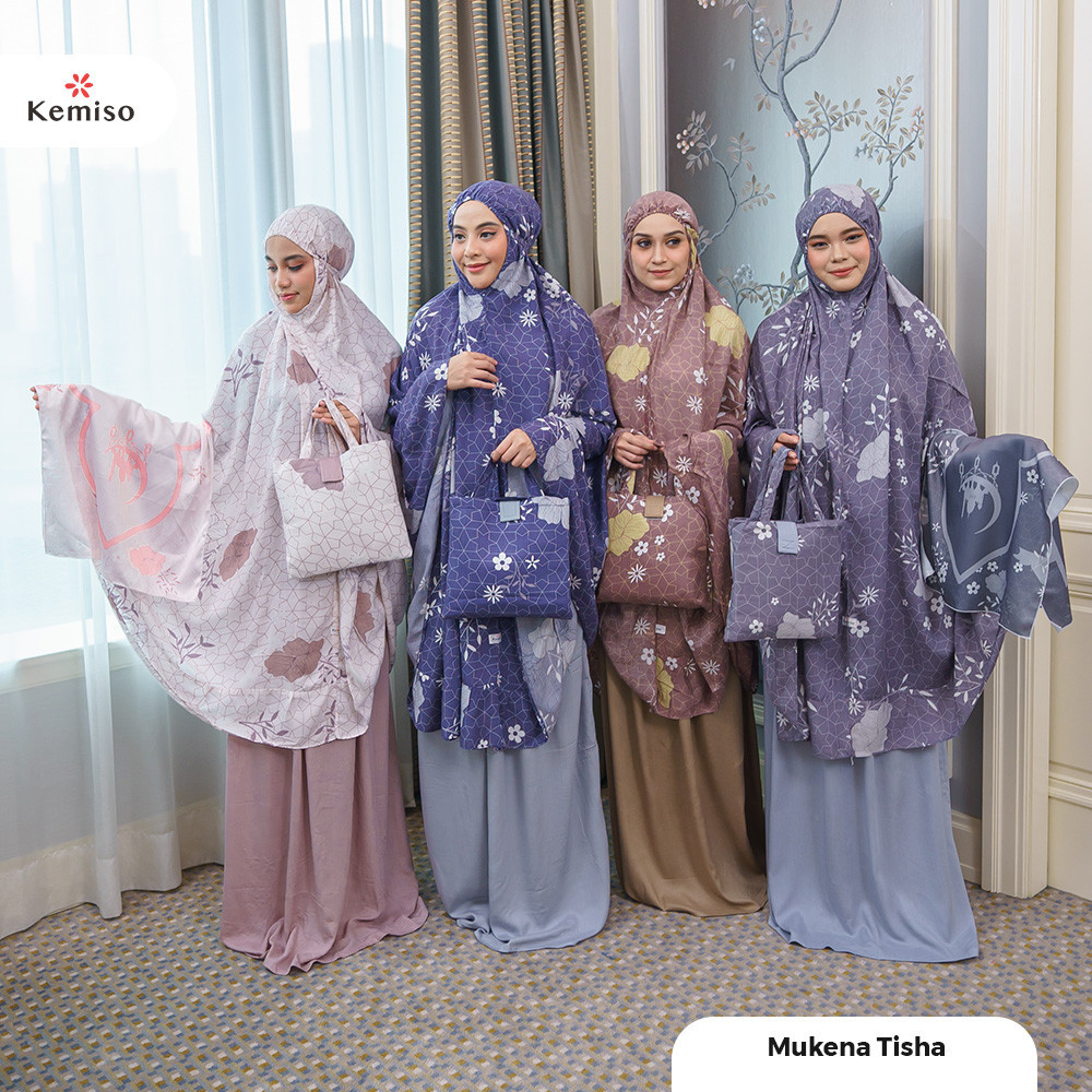 PREMIUM [MUKENA SALE] TAZBIYA X KEMISO MUKENA SAJADAH ALLSIZE