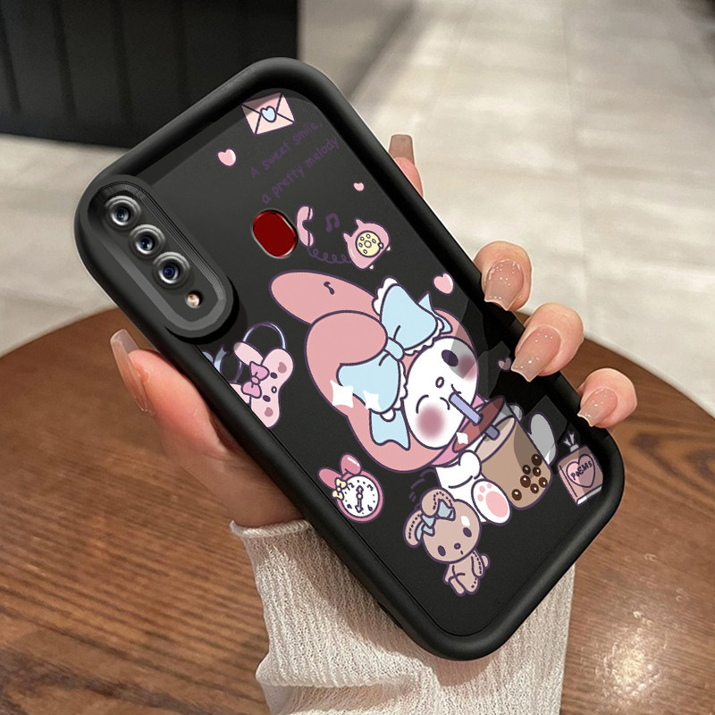 Casing Hp Samsung Galaxy A20s Case pola desain baru perlindungan Kesing lensa kamera Casing HP gengg