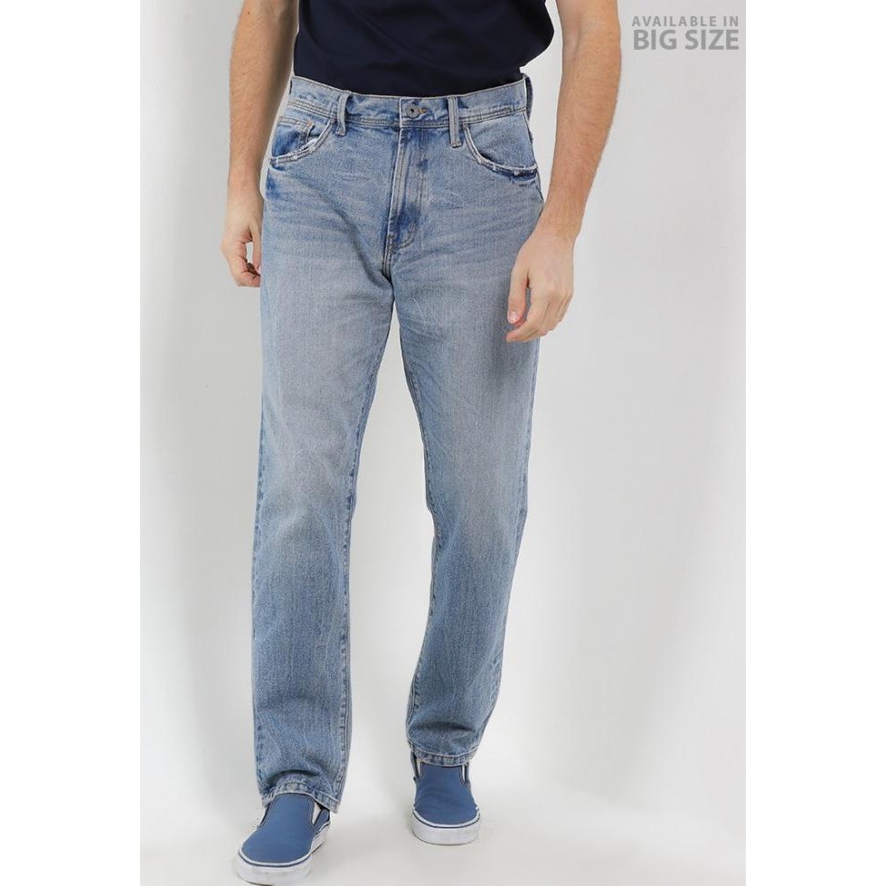 Celana Jeans Pria Tripl3 Jeans Celana Jeans Non Stretch Reguler Slim Rendalgumi