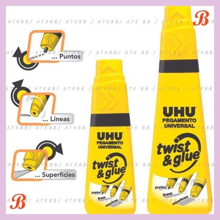 

| PGT | LEM UHU ALL PURPOSE TWIST & GLUE 90ML