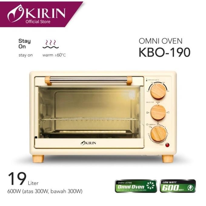 Kirin Oven Listrik Kbo 190 Omni Oven / Oven Listrik 19 Liter - Leadoelo