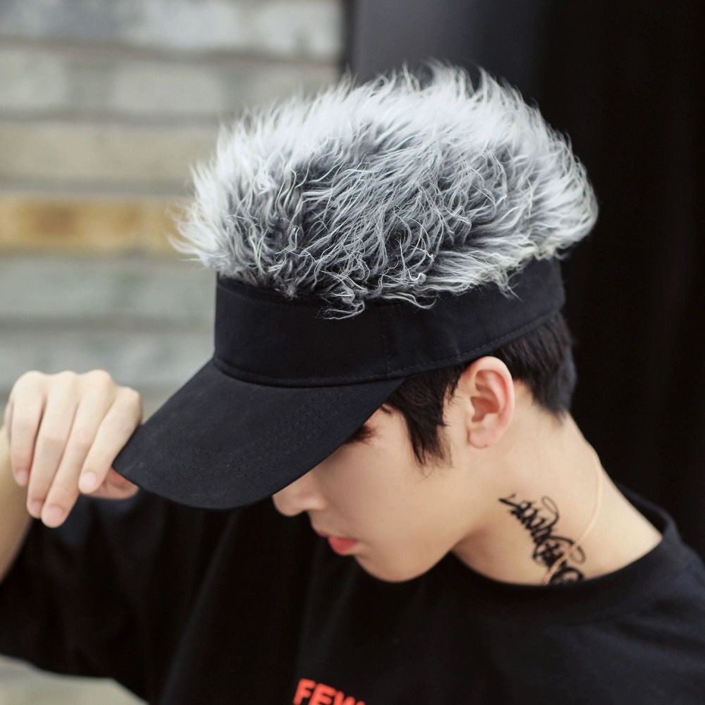 Topi Wig China Pria dan Wanita, Kupluk Hip-Hop Satu Jalanan