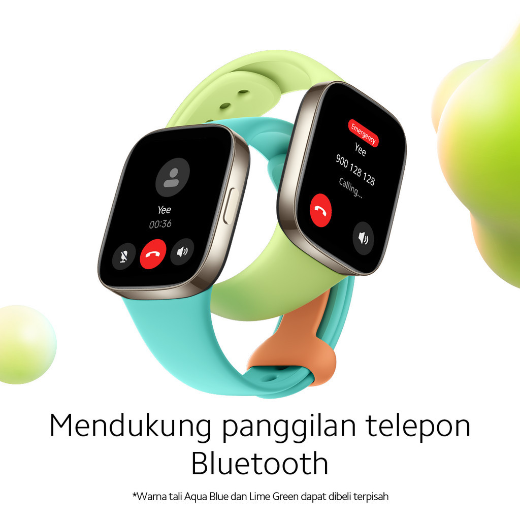Official Xiaomi Redmi Watch 3 Layar AMOLED 1.75