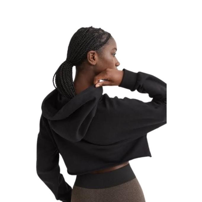 Hoodie Hnm Hoodie Crop Top Wanita Hoodie H&M Crop Top Sweater Crop Top