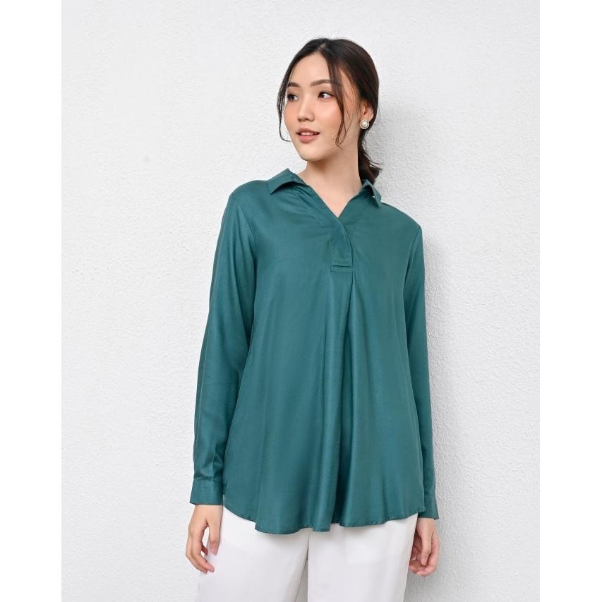 Geulis.Id Aiza Shirt (4 Warna) Atasan