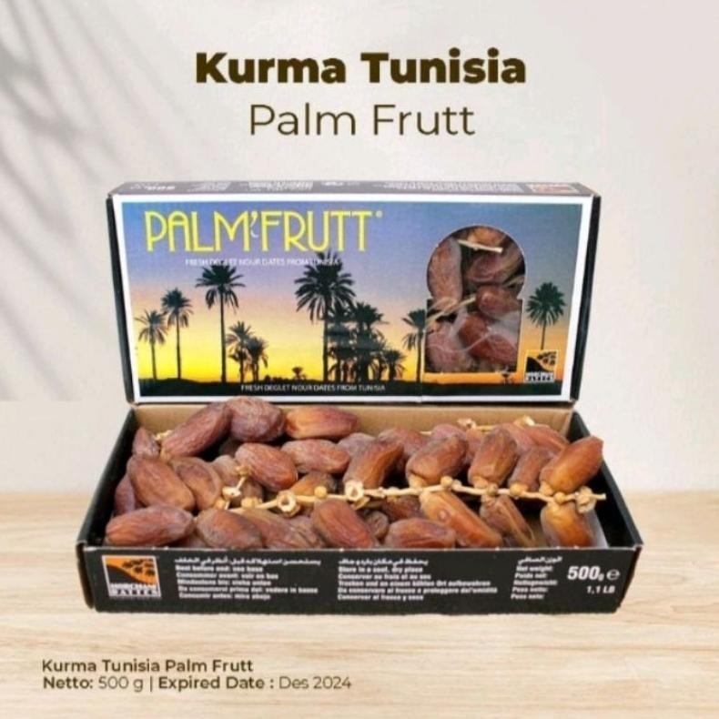 

Tersedia Promo!! Kurma Palem Fruit Tangkai 500Grm Per 3Pcs