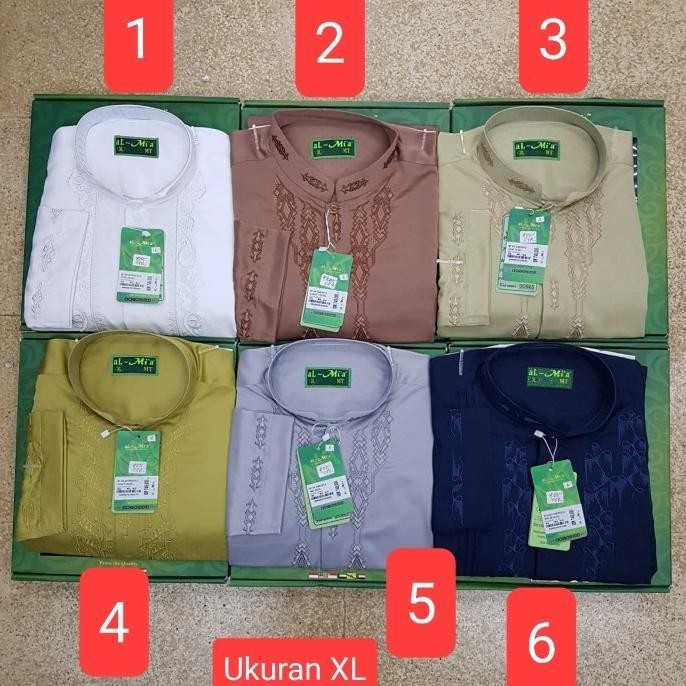 Koko Al Mia Lengan Panjang Original Al-Mia Ukuran Xl Limited Edition