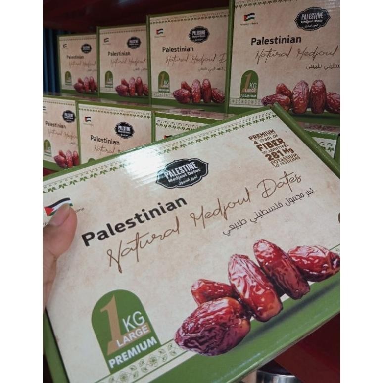 

Ready>>> Kurma Medjol Palestin Jumbo Kemasan Dus 1Kg Original