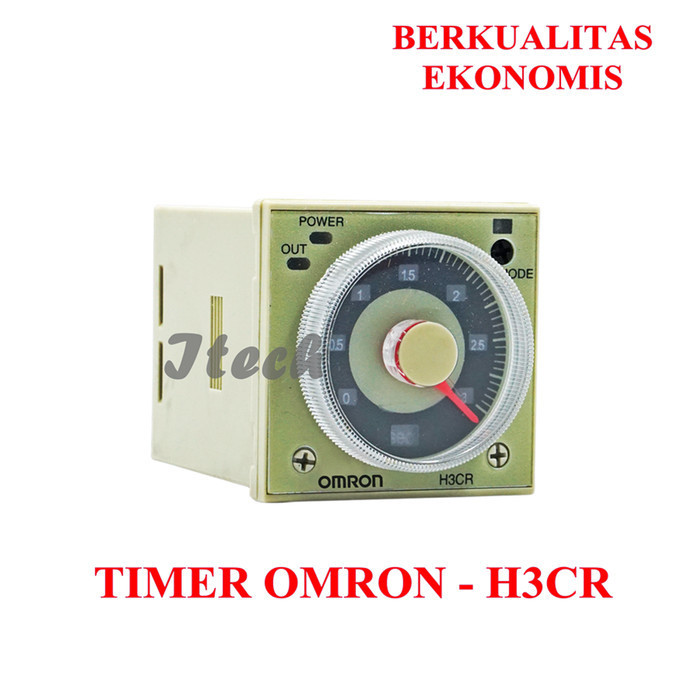 TIMER OMRON H3CR-A8 / TIMER H3CR 220VAC MULTIFUNGSI OMRON