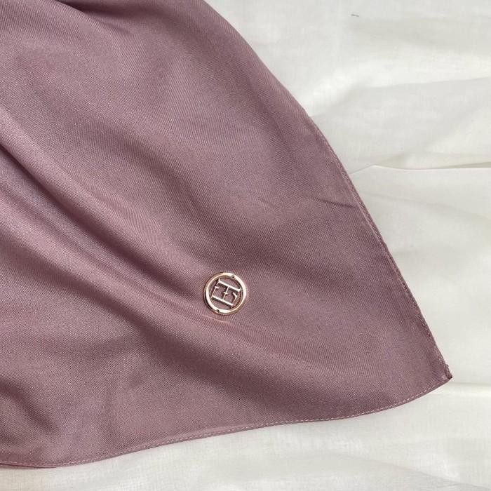 Hijab Jilbab Kerudung Segiempat Syar'I Polos Voal Superfine Tepi Jahit