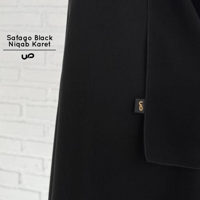 Saliha Niqab Silver2021 Karet - Cadar Karet Shafa Jilbab