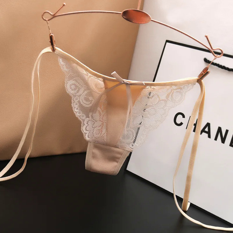 Celana Dalam Transparan Wanita Seksi Jepang Pakaian Dalam Thong Wanita Hollow Out Lingerie Wanita Bo