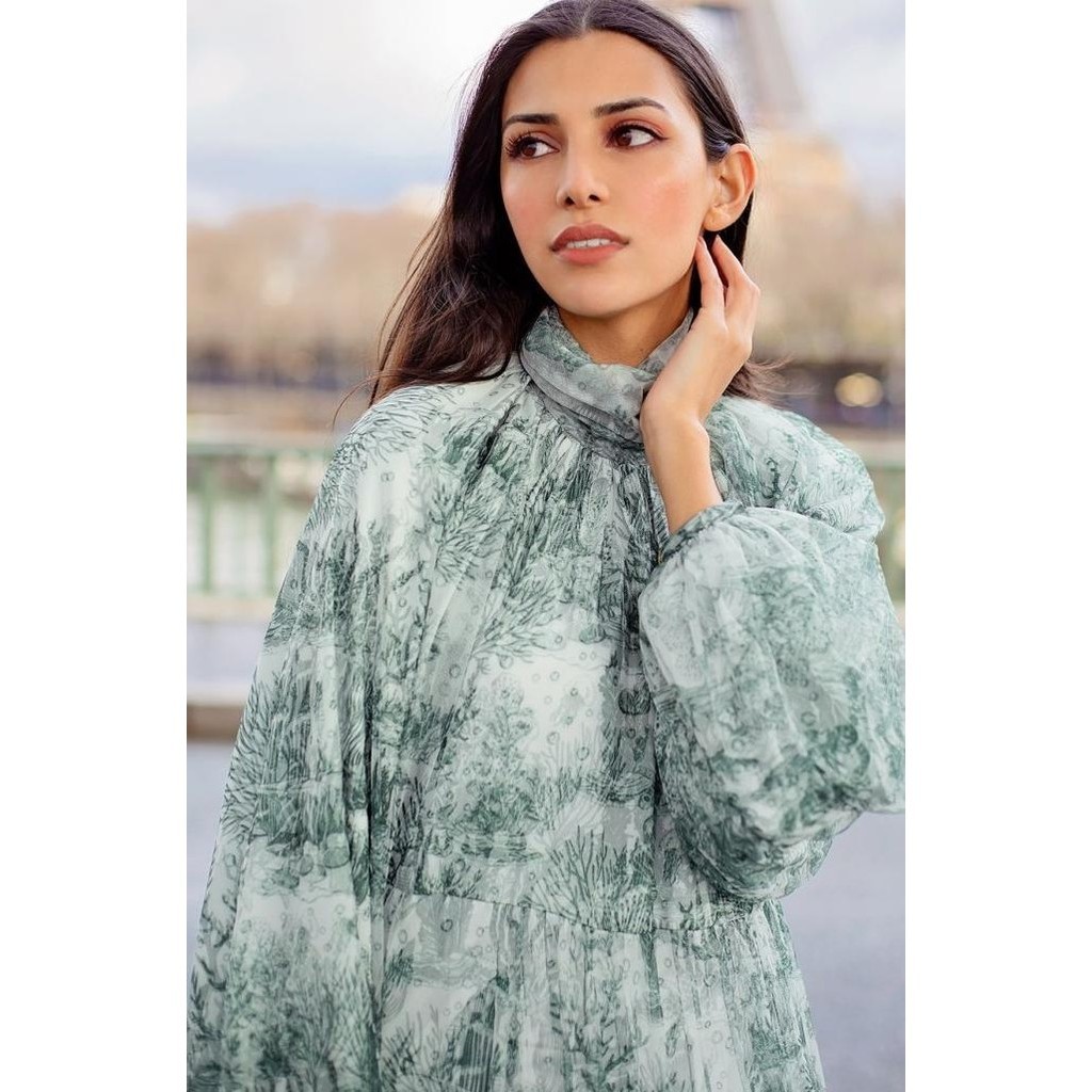 Benang Jarum - El Mar Minorca Long Dress - Green