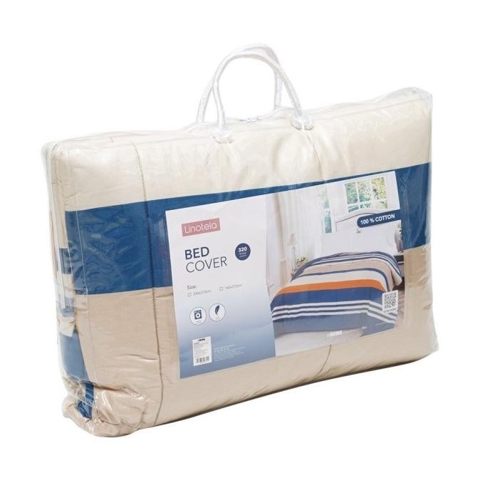 Informa - Linotela 160X210 Cm Bed Cover Katun Haylee Blinkclipps