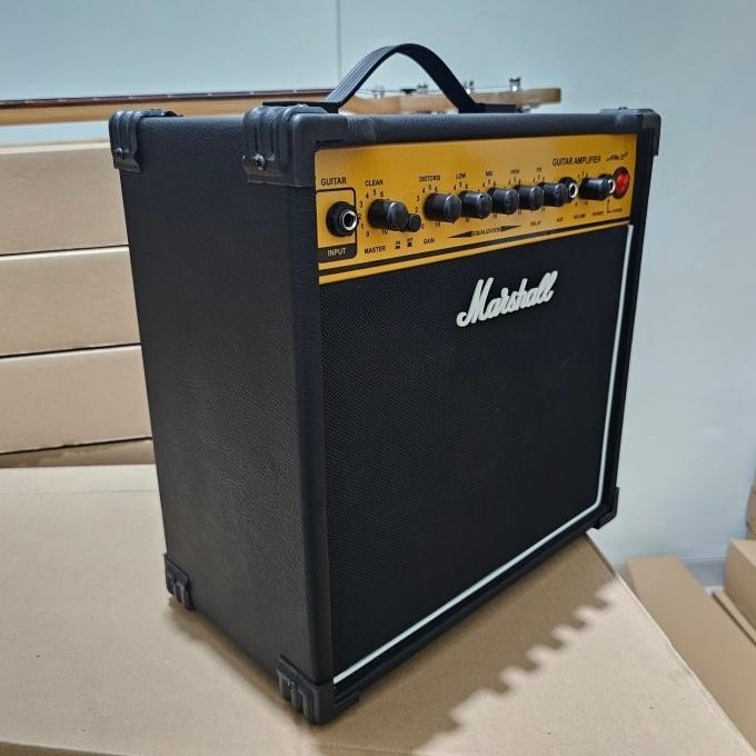 Ampli Gitar Elektrik Efek Distorsi Dan Delay Mantap